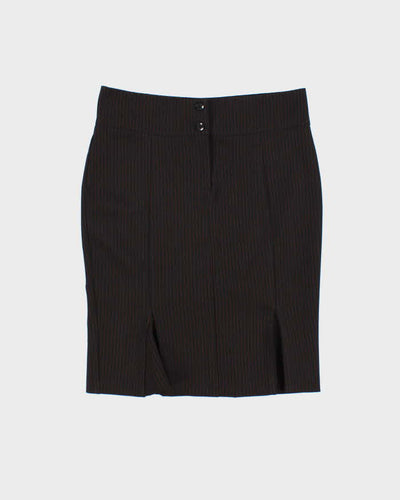 Vintage 00s Seduction Pin Stripe Skirt - S