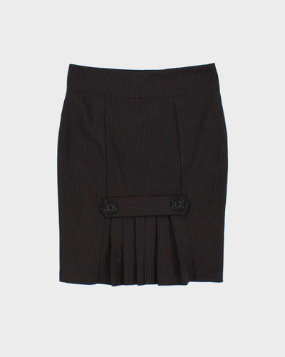 Vintage 00s Seduction Pin Stripe Skirt - S