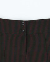 Vintage 00s Seduction Pin Stripe Skirt - S