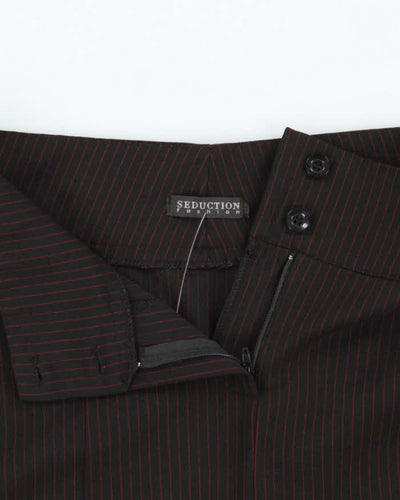 Vintage 00s Seduction Pin Stripe Skirt - S