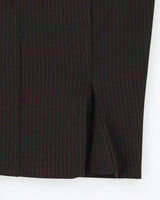 Vintage 00s Seduction Pin Stripe Skirt - S