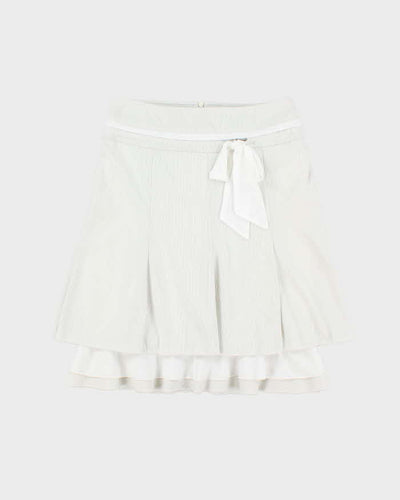 Vintage Y2k 00s Zoe Tiered Pin Stripe Skirt - S