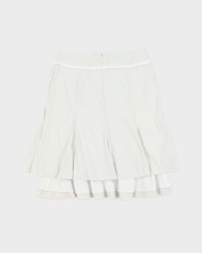Vintage Y2k 00s Zoe Tiered Pin Stripe Skirt - S