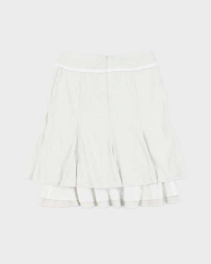 Vintage Y2k 00s Zoe Tiered Pin Stripe Skirt - S