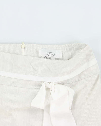 Vintage Y2k 00s Zoe Tiered Pin Stripe Skirt - S