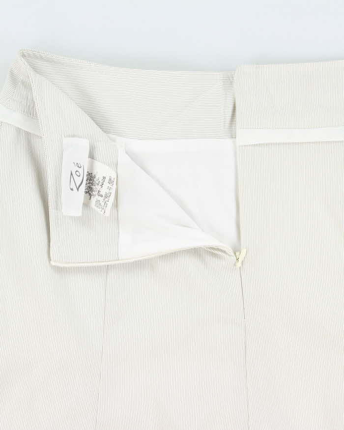 Vintage Y2k 00s Zoe Tiered Pin Stripe Skirt - S