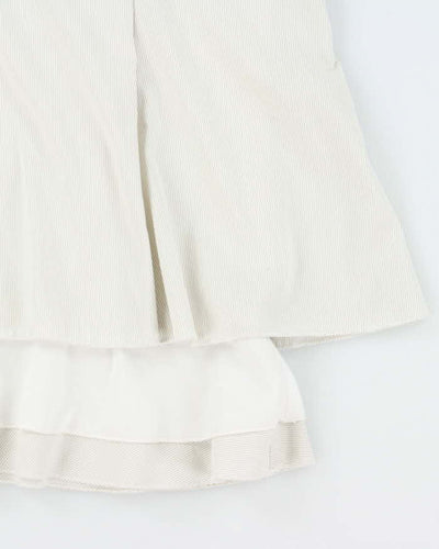 Vintage Y2k 00s Zoe Tiered Pin Stripe Skirt - S
