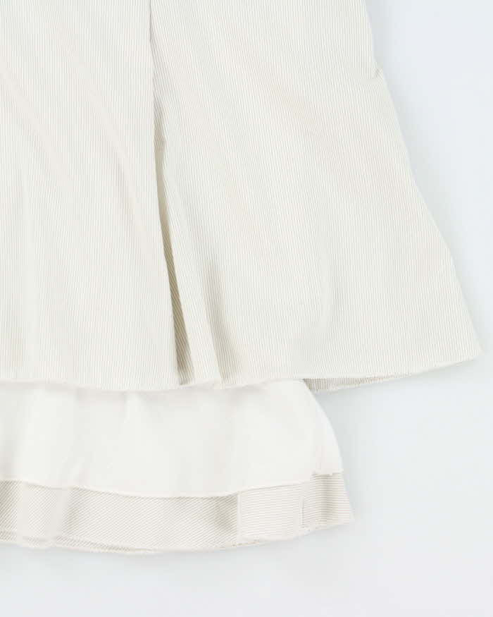 Vintage Y2k 00s Zoe Tiered Pin Stripe Skirt - S
