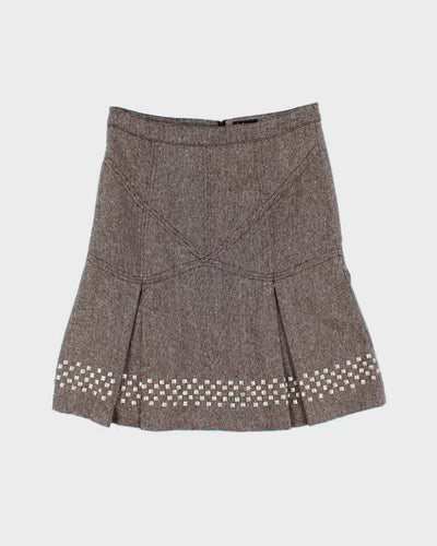 Vintage Y2k 00s Le Chateau Studded Skirt - S