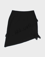 Vintage 90s 00s Nygard Ruffle Asymmetric Hem Skirt - M