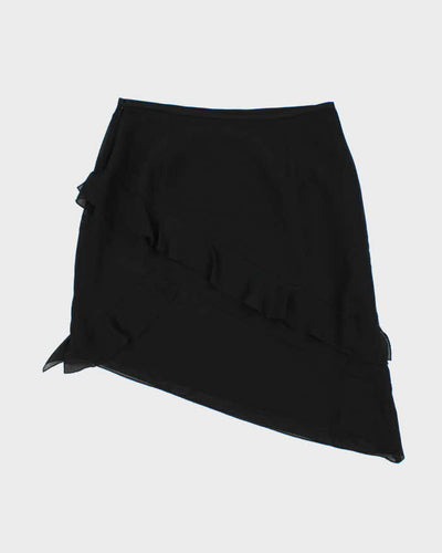 Vintage 90s 00s Nygard Ruffle Asymmetric Hem Skirt - M