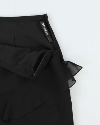 Vintage 90s 00s Nygard Ruffle Asymmetric Hem Skirt - M