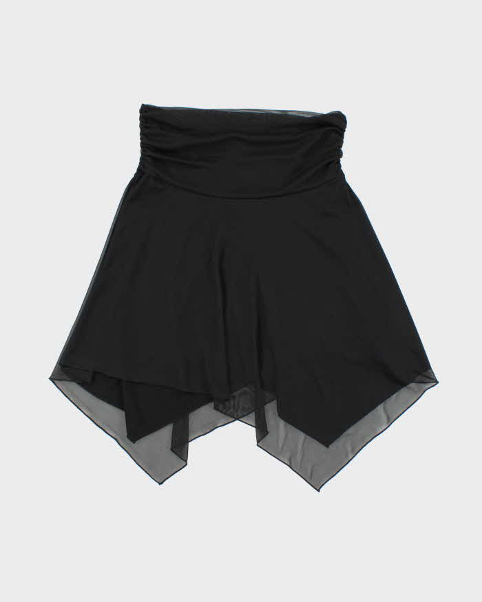 Vintage Y2k 00s Le Chateau Handkerchief Hem Skirt - S