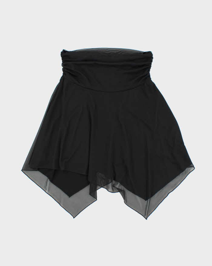Vintage Y2k 00s Le Chateau Handkerchief Hem Skirt - S