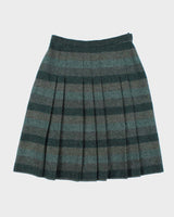 Vintage Agasa Pleated Wool Skirt - S