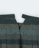 Vintage Agasa Pleated Wool Skirt - S