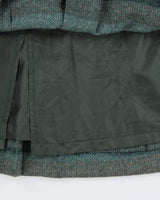 Vintage Agasa Pleated Wool Skirt - S