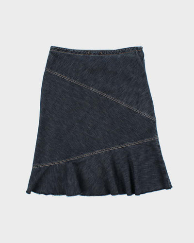 Vintage Y2k 00s Contrast Denim Skirt - S