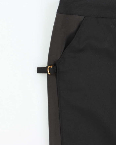 Vintage 2000s Roberto Cavalli Wool Suit Skirt - S