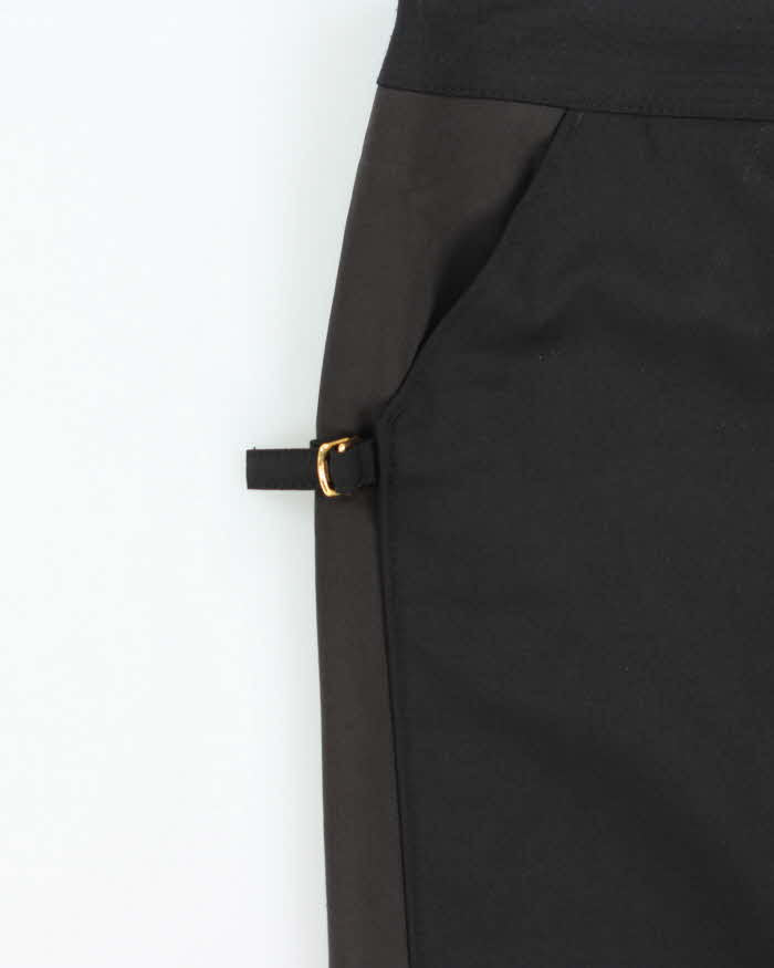 Vintage 2000s Roberto Cavalli Wool Suit Skirt - S