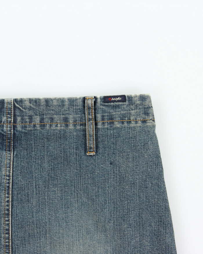 Vintage Y2k 00s Angels Denim Magic Skirt - XS
