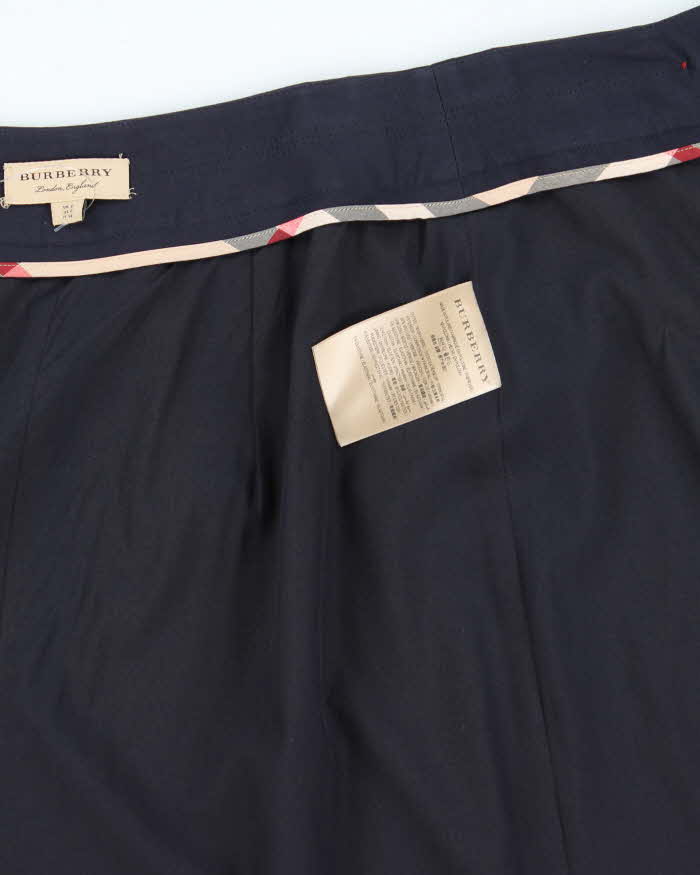 Vintage Burberry Button Skirt - XXS