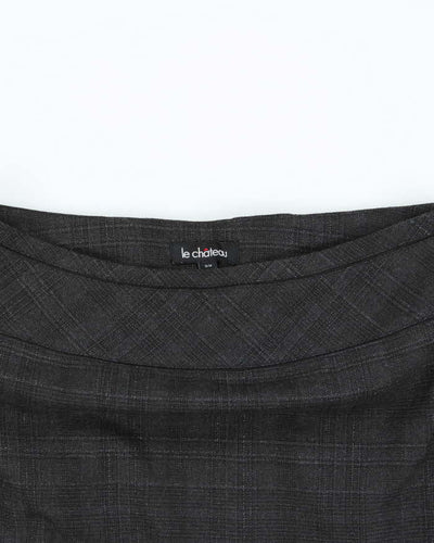Vintage Y2k 00s Le Chateau Lace Back Skirt - XS