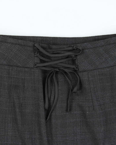 Vintage Y2k 00s Le Chateau Lace Back Skirt - XS