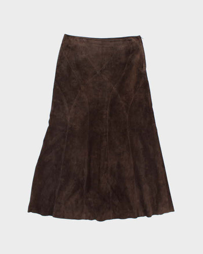 Vintage Danier Suede Maxi Skirt - S