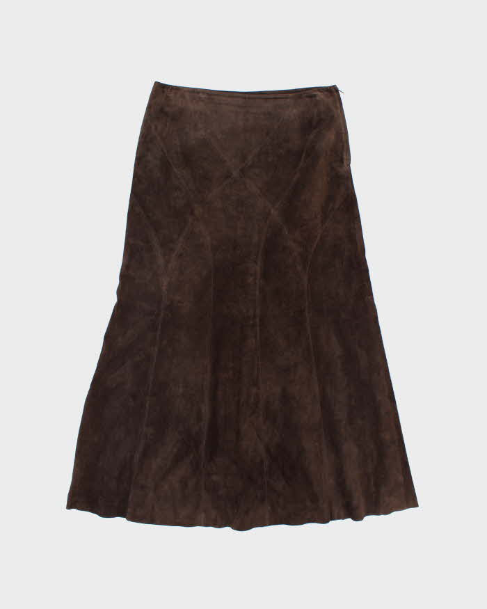 Vintage Danier Suede Maxi Skirt - S