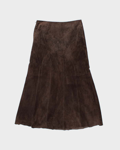 Vintage Danier Suede Maxi Skirt - S