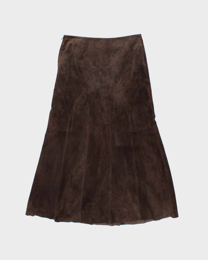 Vintage Danier Suede Maxi Skirt - S
