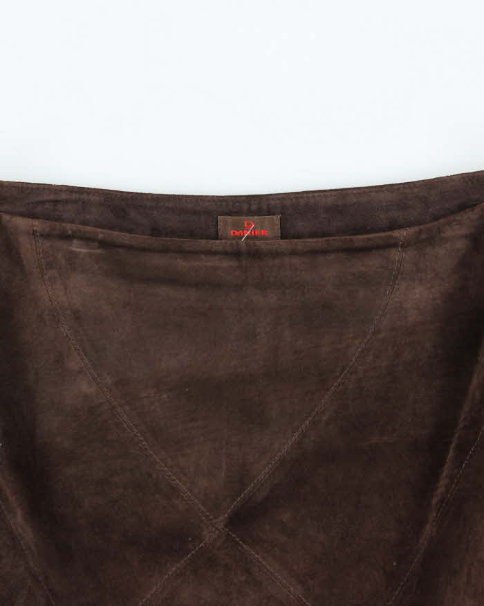 Vintage Danier Suede Maxi Skirt - S