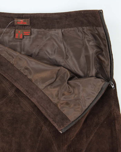 Vintage Danier Suede Maxi Skirt - S