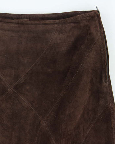 Vintage Danier Suede Maxi Skirt - S