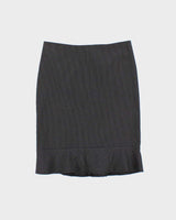 Vintage Y2k 00s Le Chateau Pin Stripe Skirt - XS
