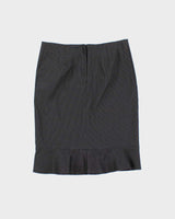 Vintage Y2k 00s Le Chateau Pin Stripe Skirt - XS