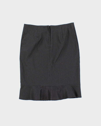 Vintage Y2k 00s Le Chateau Pin Stripe Skirt - XS