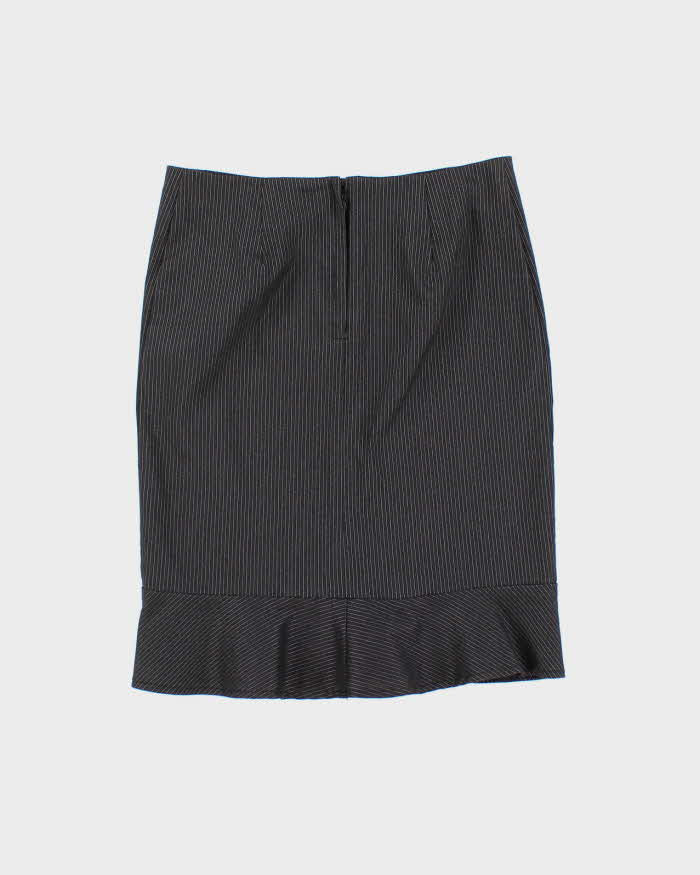 Vintage Y2k 00s Le Chateau Pin Stripe Skirt - XS