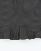 Vintage Y2k 00s Le Chateau Pin Stripe Skirt - XS