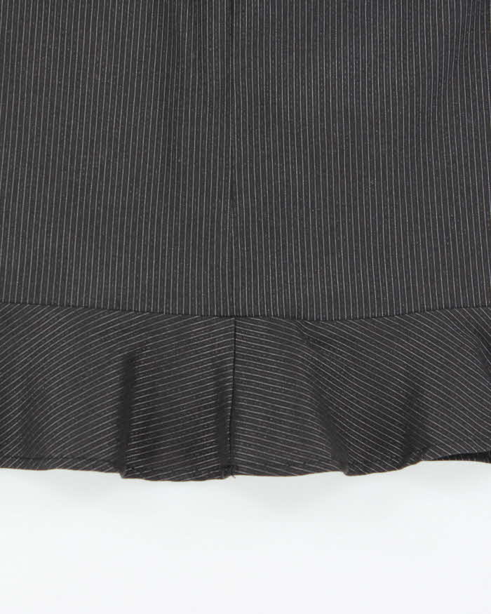 Vintage Y2k 00s Le Chateau Pin Stripe Skirt - XS