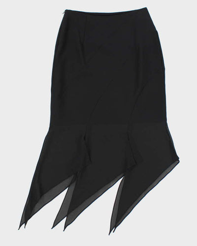 Vintage 90s Cartise Flowy Hem Skirt - XS