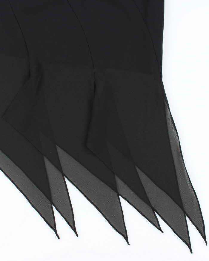 Vintage 90s Cartise Flowy Hem Skirt - XS