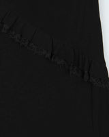 Vintage 90s 00s Quality Lace Trim Skirt - XS