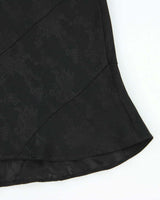 Vintage 90s Precis Floral Satin Skirt - XS