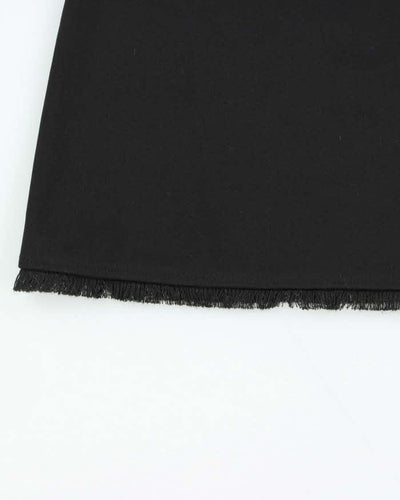 Vintage 90s Morgan De Toi Cut-out Detail Mini Skirt - XS