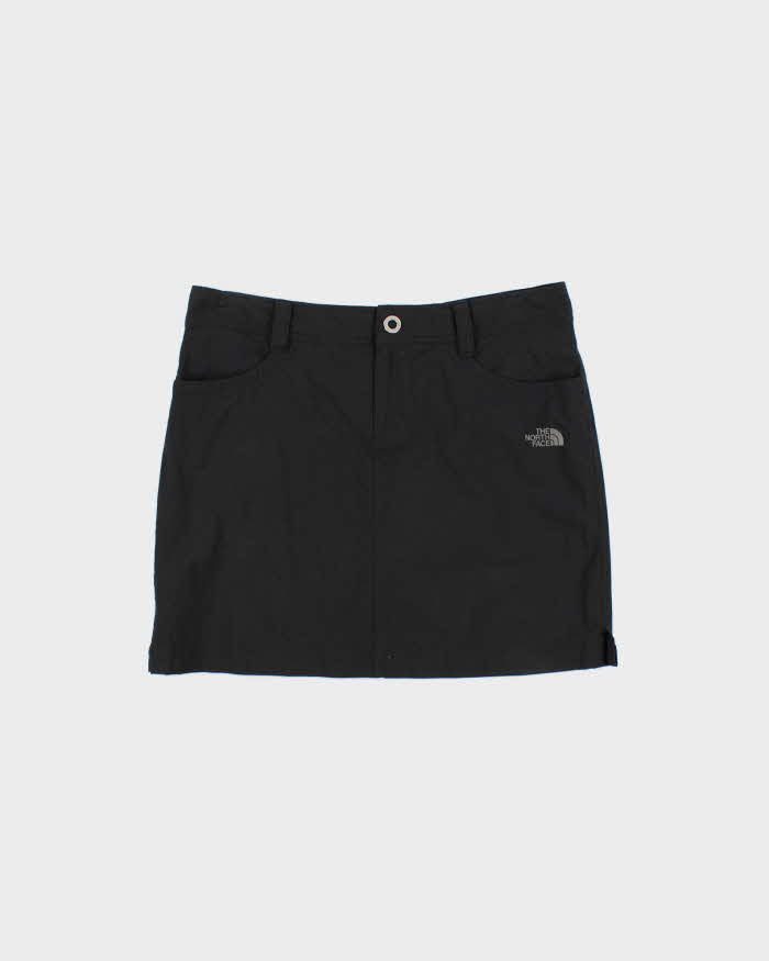 Vintage Women's The North Face Black Utility Mini Skort Skirt - W32