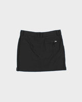 Vintage Women's The North Face Black Utility Mini Skort Skirt - W32
