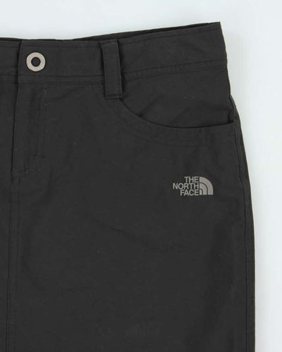 Vintage Women's The North Face Black Utility Mini Skort Skirt - W32
