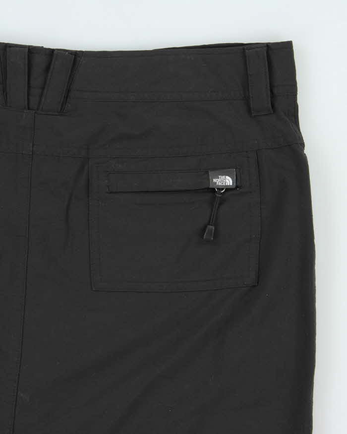 Vintage Women's The North Face Black Utility Mini Skort Skirt - W32